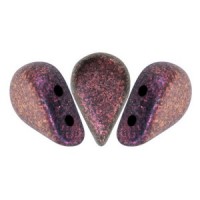 Amos par Puca® kralen Metallic mat dark violet 23980/94108
